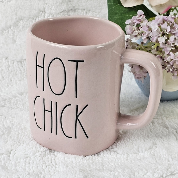 Rae Dunn Other - NWOT Rae Dunn Hot Chick Pink Mug